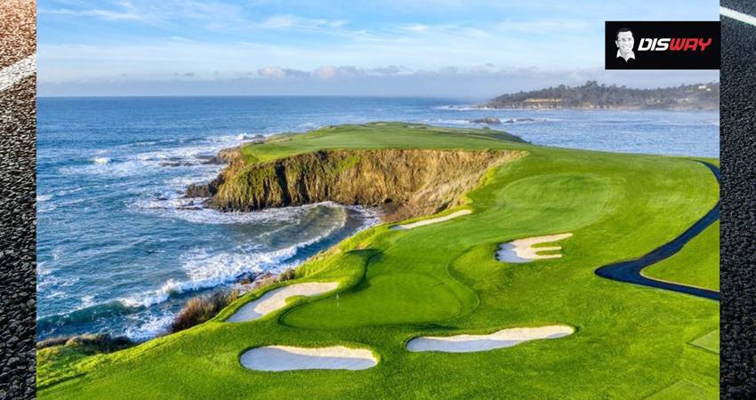 Lapangan golf Pebble Beach di Carmel, daerah di antara Los Angeles dan San Fransisco.--