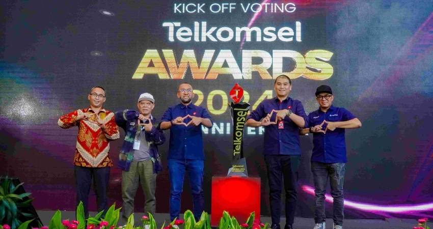 Dukung Industri Kreatif Digital Indonesia, Telkomsel Awards 2024 Segera Hadir 