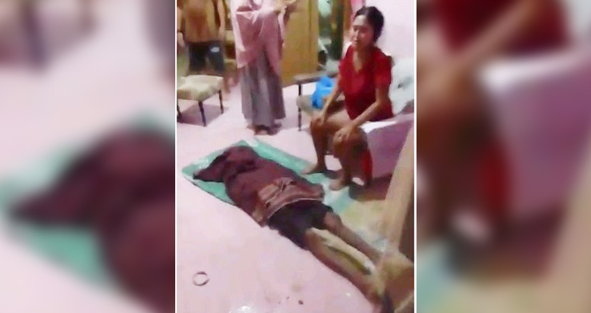 Korban Syarifudin Moo yang meinggal dunia akibat tertimpa longsoran batu di Kelurahan Tenilo, Kecamatan Kota Barat, Kota Gorontalo.