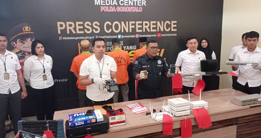 Bisnis Wifi RT/RW.Net, Tiga Orang di Gorontalo Jadi Tersangka