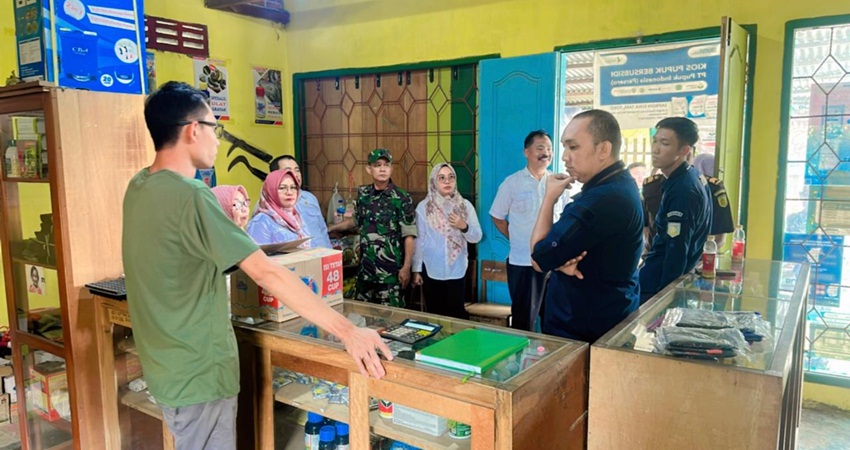 Pelaksanaan sidak pupuk bersubsidi di Kota Gorontalo yang dilaksanakan tim gabungan. (Foto: Istimewa)