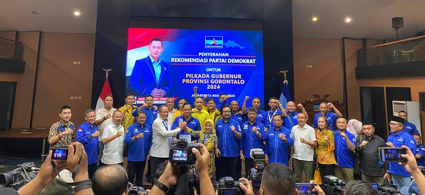 Makin Komplit, Gusnar-Idah Kantongi Rekomendasi Demokrat, Diserahkan Langsung AHY