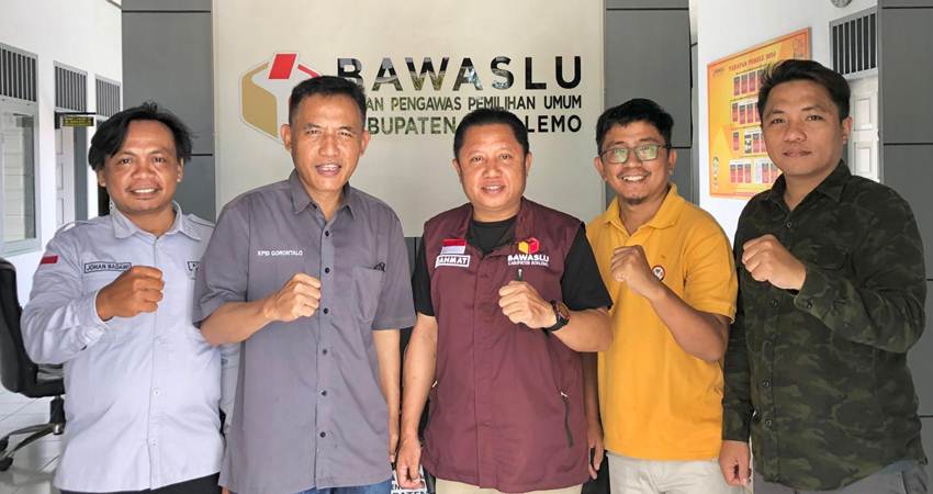 Koordinasi Pengawasan Iklan Kampanye, KPID Datangi Bawaslu Boalemo