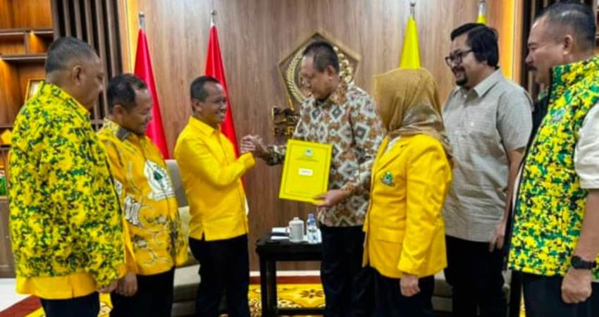 Selesai! Tiket Golkar untuk Pilgub di Tangan Gusnar-Idah