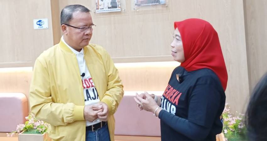 Gubernur Bengkulu Rohidin Mersyah bertemu Dirjen GTK Kemendikbudristek Nunuk Suryani. (Foto Mesya/JPNN jpnn.com)