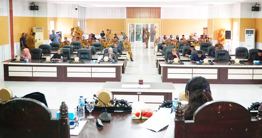 Rapat paripurna R-APBD 2024.