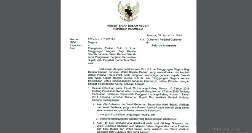 Kabgor-Bonbol Segera Diisi Pjs Bupati, Suharsi Kendalikan Pohuwato