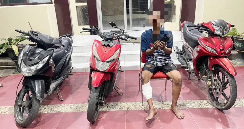 Tim Rajawali (Buser,red) Satuan Reskrim Polresta Gorontalo Kota, berhasil menangkap terduga pelaku pencurian sepeda motor dan mengamankan sejumlah barang bukti. Bahkan terduga pelaku yang merupakan residivis tersebut, dihadiahi timah panas pada bagian kaki saat mencoba melarikan diri.