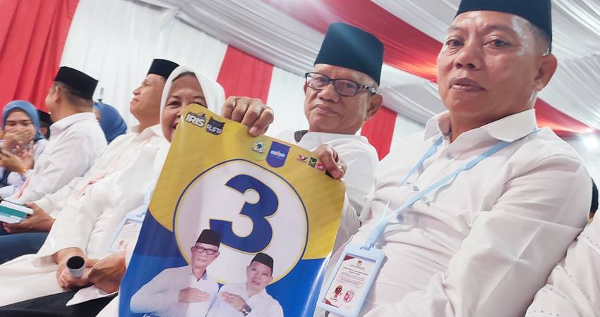 Resmi Dapat Nomor Urut 3, Pasangan IRIS Optimis Menang