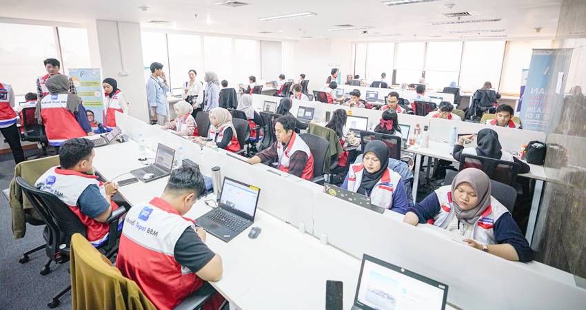 Pertamina menggunakan teknologi terkini, yaitu Artificial Intelligent (AI) untuk mempercepat verifikasi data pendaftaran QR Code. (istimewa)