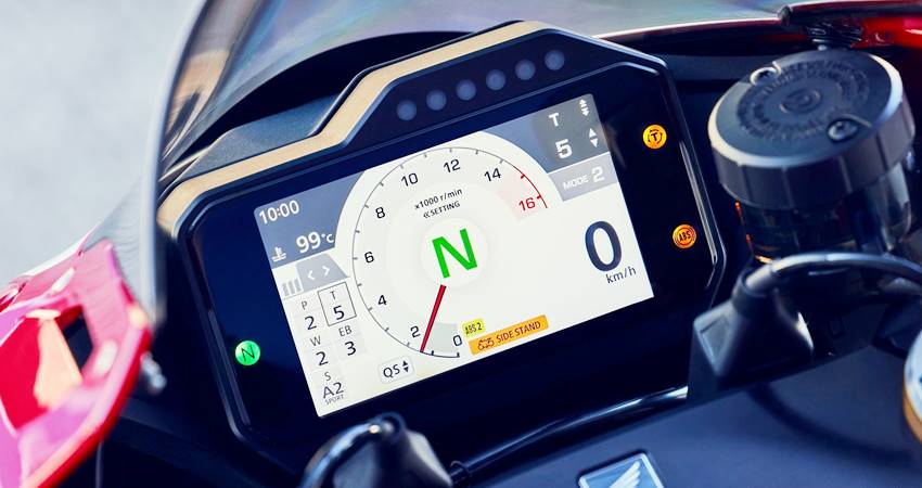 Tampilan Speedometer CBR1000RR-R Fireblade