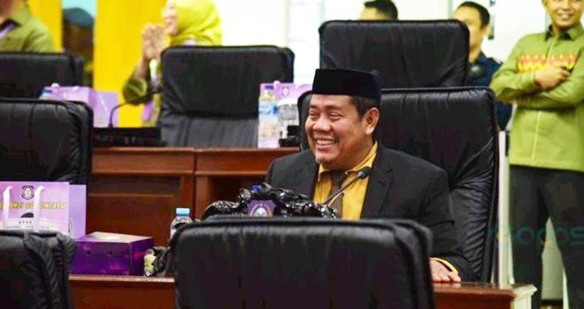 Caleg terpilih dari Partai Golkar Wasito Sumawiyono, menolak dilantik menjadi anggota Deprov periode 2024-2029, kemarin (9/9).