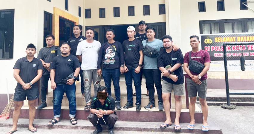 DPO Polres Sidrap pelaku dugaan kasus penipuan dengan modus hipnotis ditangkap di Gorontalo, Jumat, (20/9/2024)