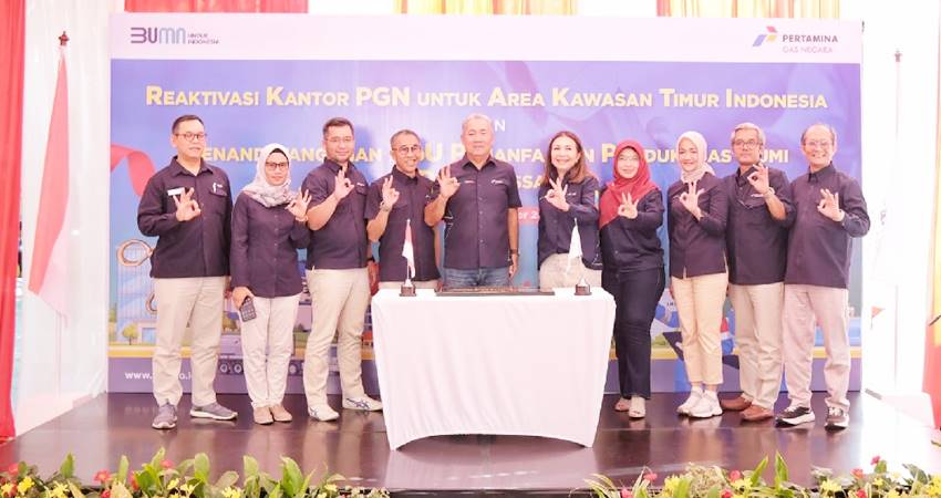 PT PGN Tbk semakin serius dalam upaya percepatan pengembangan niaga gas bumi di Sulawesi--PGN