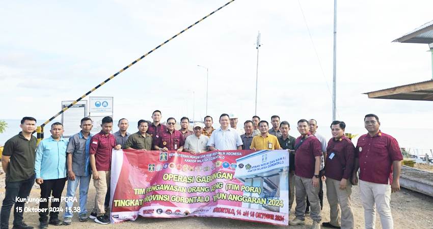 Kunjungan Tim PORA Provinsi Gorontalo ke wilayah kerja PT BJA pada Selasa, 15/10/2024