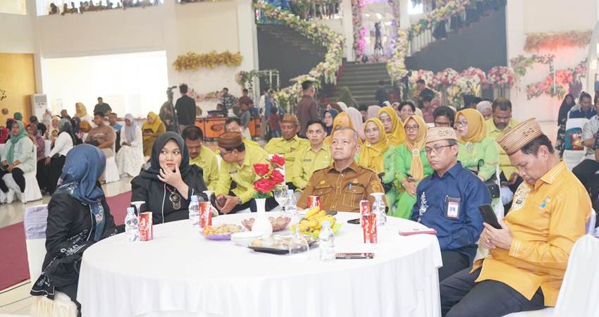 Pj Sekda Kota Gorontalo, Deddy Kadullah ketika menghadiri kegiatan pagelaran GSMS, Selasa (8/10/2024). (Foto: Prokopim)