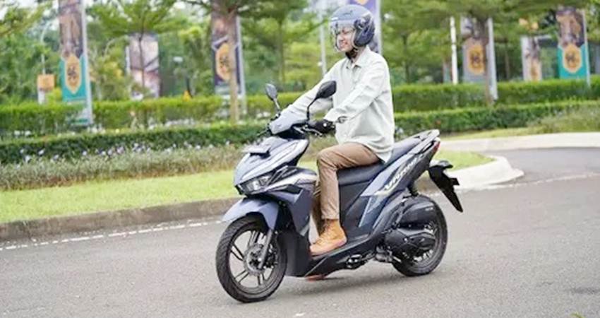 SELALU PRIMA : Sepeda motor honda selalu dalam kondisi prima saat digunakan. (foto : dok / ahm)