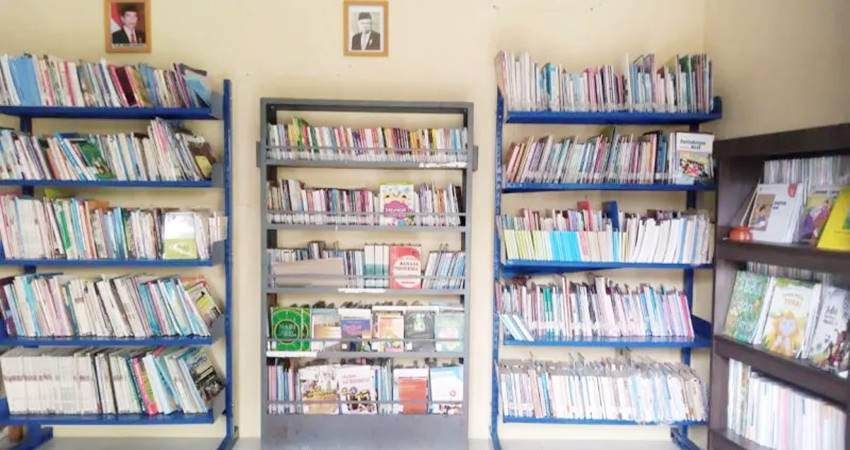 Kondisi Perpustakaan Mutmainah Kelurahan Limba UI.