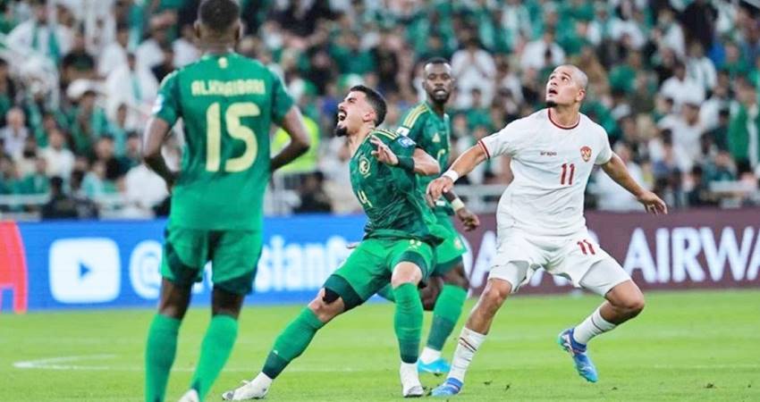 Menang 2-0 Atas Arab Saudi, Skuad Garuda Tumbangkan Green Falcon-X/@satria_gigin-