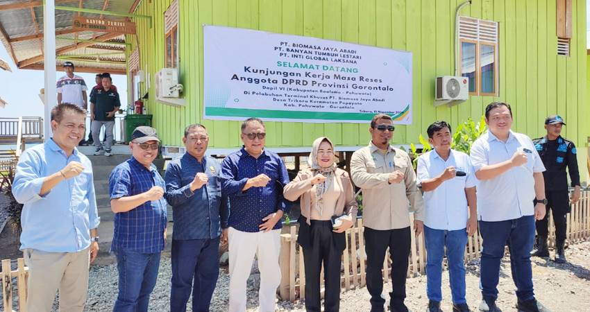 Kunjungi Pelabuhan Lalape, Anggota DPRD Provinsi Gorontalo Dapil VI: Kita Buka Ruang Seluas-Luasnya Untuk Investor