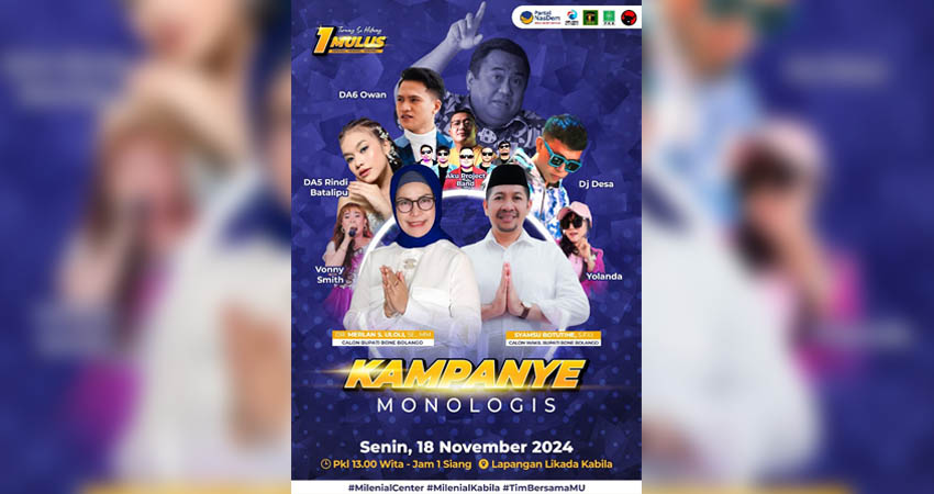 Catat Tanggalnya! MULUS Bakal Gelar Kampanye Monologis, Undang Sederet Musisi Ternama