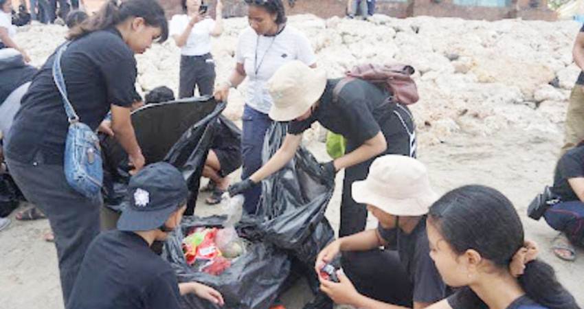 aksi peduli lingkungan yang dilakukan oleh Green Generation Indonesia, (F. Istimewa)