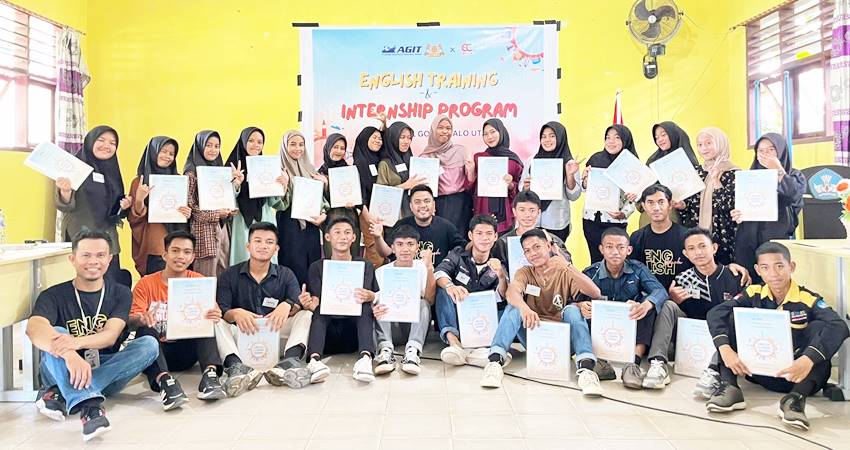 Pelatihan dan Praktik Magang PT AGIT bersama SMK 1 Gorontalo