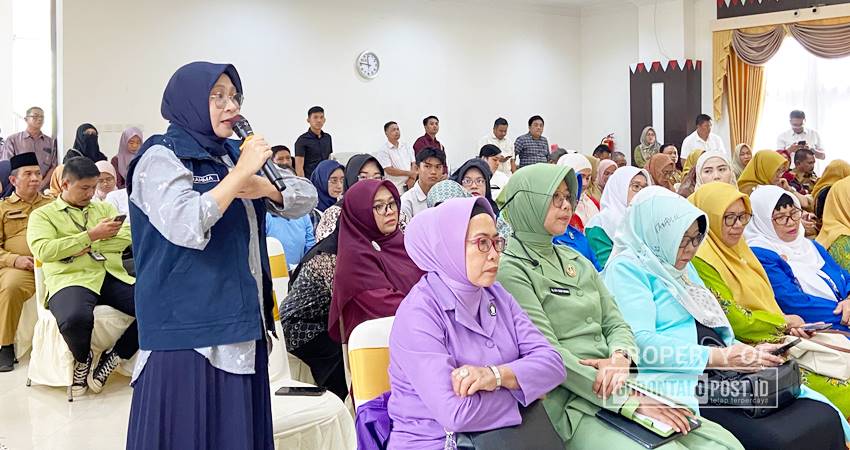 Dialog bersama RBMP di Aula rumah Dinas Gubernur Gorontalo, Senin (9/12/2024)(F. Diyanti/Gorontalo Post)