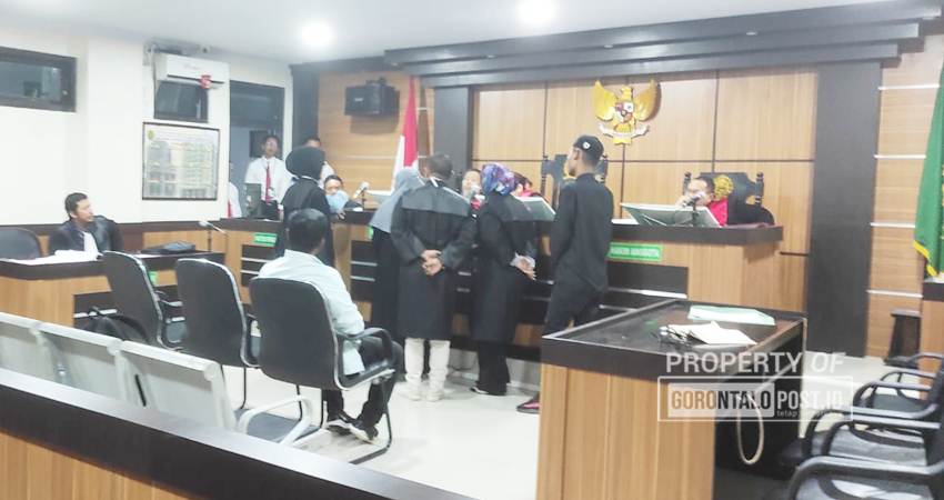 Sidang perkara lakalantas di PN Gorontalo, Selasa (10/12/2024). (F. Roy/Gorontalo Post).