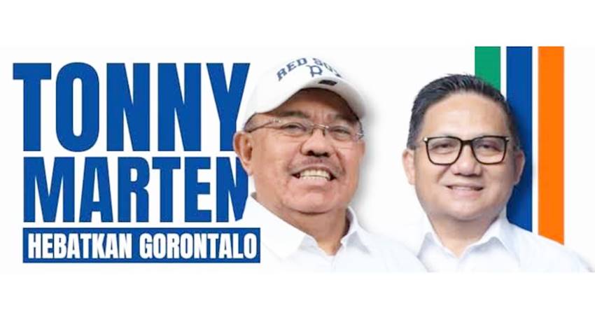 Cagub dan Cawagub Gorontalo, Tonny Uloli dan Marten Taha.
