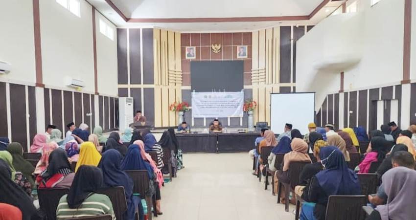 Suasana pelaksanaan pelatihan bagi UMKM yang dibuka Pj Sekda Deddy Kadullah, Sabtu (11/1/2025). (Foto: Prokopim)