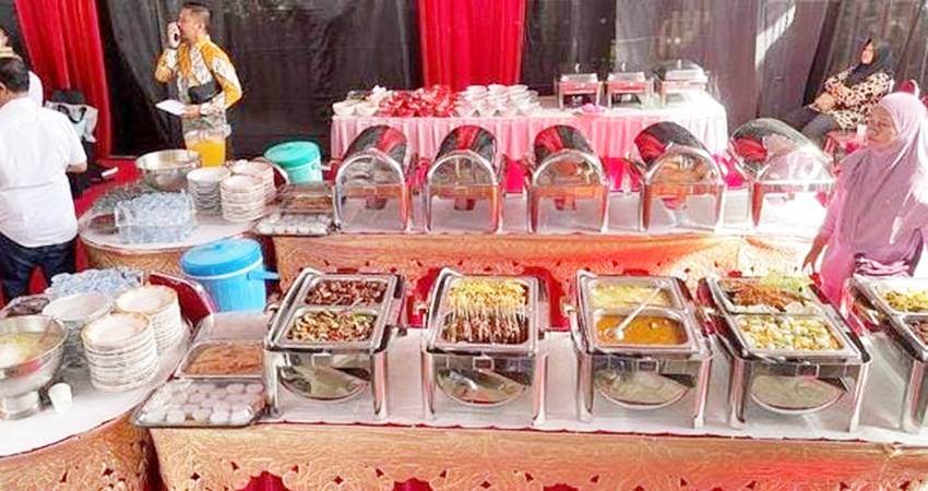 Usaha catering yang ada di Kota Gorontalo.
