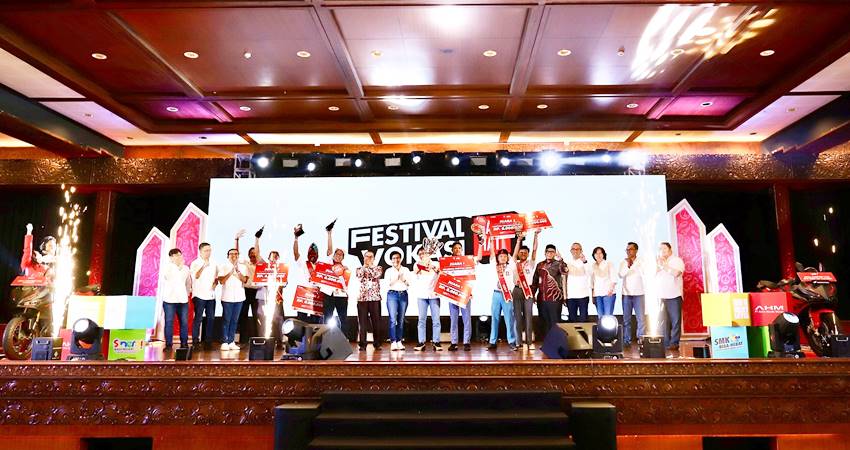 Para juara Festival Vokasi Satu Hati (FEVOSH). (foto : dok/ahm)