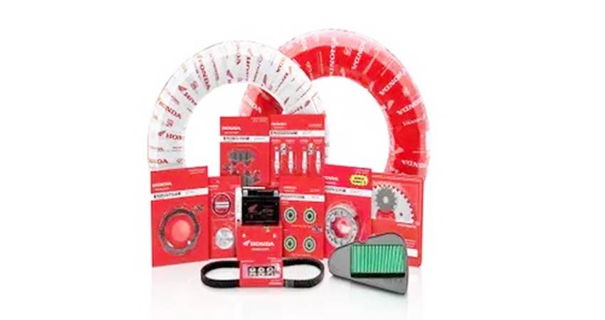 Filter udara sepeda motor produksi AHM