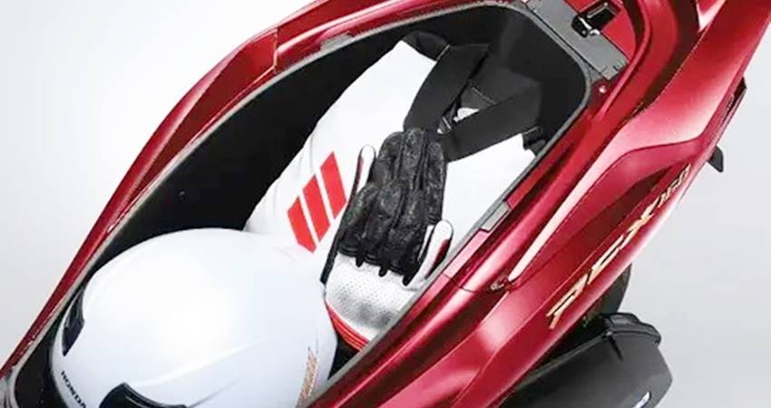 Bagasi sepeda motor honda. (foto : dok /daw)