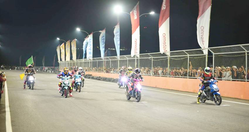 HDC 2025 hadir dengan kelas untuk motor-motor honda yang sudah teruji kencangnya, tak terkecuali Honda Vario 160. (foto : dok /daw)