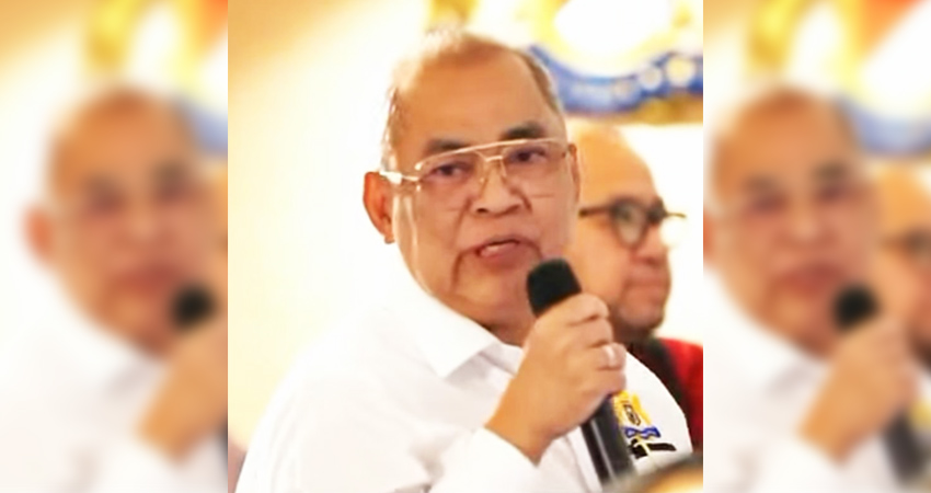 Wakil Ketua Kadin Provinsi Gorontalo, Jasin Mohamad saat memaparkan program MBG di Gorontalo pada sosialisasi dan diskusi Kadin Indonesia bersama kepala Badan Gizi Nasional Prof.Dadan Hindayana, di Menara Kadin Indonesia, Jakarta, baru-baru ini. (foto : tangkapan layar)