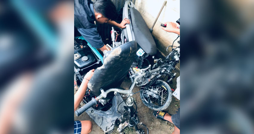 Dugaan aksi balapan liar yang terjadi di wilayah Kecamatan Paguyaman, Kabupaten Boalemo, mengakibatkan satu orang pemuda meninggal dunia. (foto : istimewa)