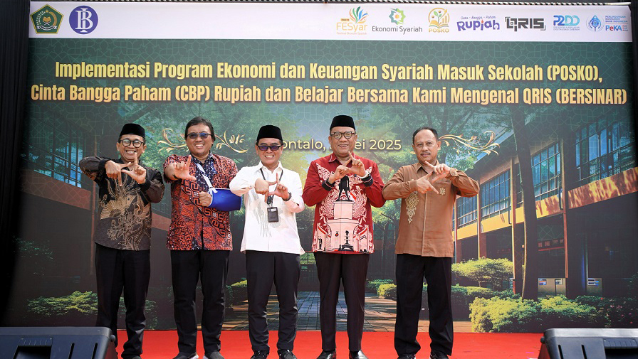 Edukasi Ekonomi Syariah Masuk Sekolah, BI Gorontalo Lengkapi dengan Bahan Ajar