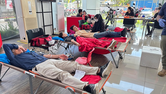 Salut, PT.Daya Adicipta Wisesa Rutin Aksi Donor Darah