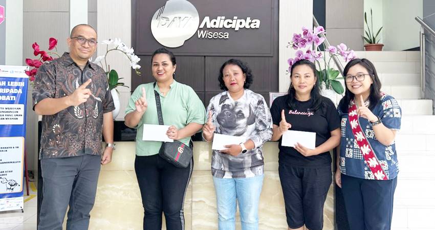 Para pelaku UMKM mendapat dukungan dari PT Daya Adicipta Wisesa untuk pengembangan usaha. (foto : dok /daw)