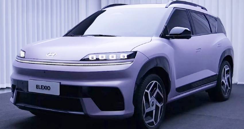 Pabrikan mobil asal Korea Selatan, Hyundai memperkenalkan mobil sport utility vehicle (SUV) listrik Elexio. (Foto: dok Carsoops)