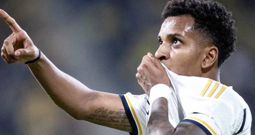 Real Madrid menetapkan biaya transfer 80 juta euro setara Rp Rp 1,5 triliun, bila Arsenal mendatangkan Rodrygo pada musim panas ini-Tangkapan Layar Instagram@rodryogoes-