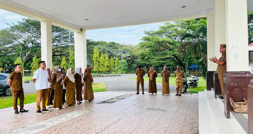 Apel kerja aparatur di lingkungan Setean Gorut.