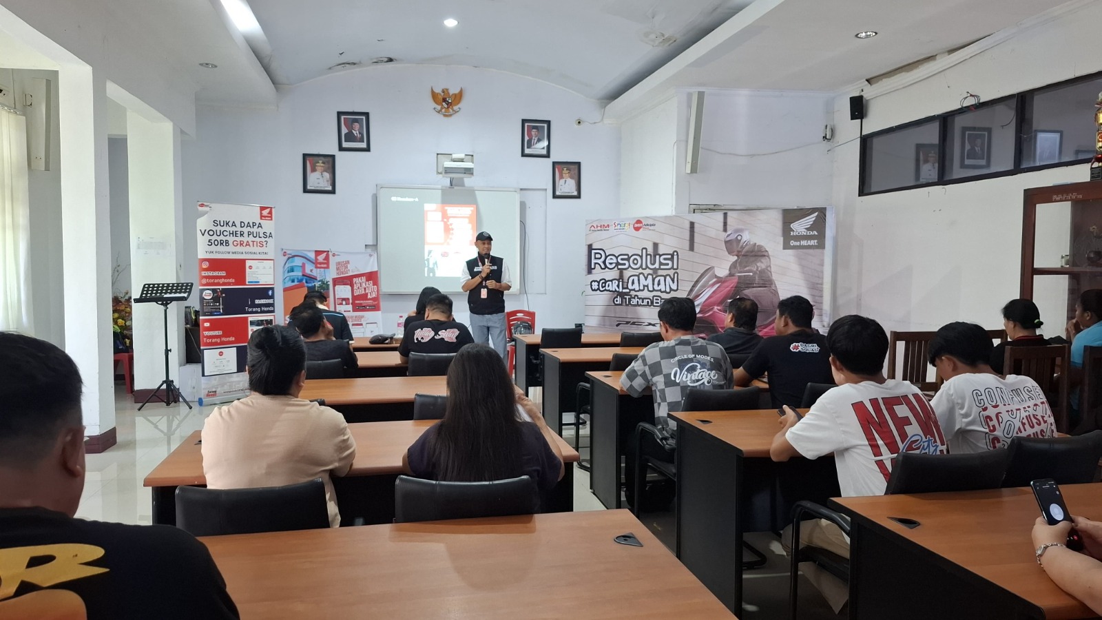 Honda DAW Bersinergi Bersama Disperindag Provinsi Sulut