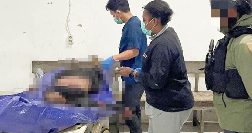 Satu anggota Kelompok Kriminal Bersenjata (KKB) diduga tewas dalam kontak tembak dengan Satgas Gakkum Ops Damai Cartenz di Kampung Pugima, Distrik Welalelama, Kabupaten Jayawijaya, Papua Pegunungan, Senin (9/6) malam. (Foto: Humas Polri jpnn.com)