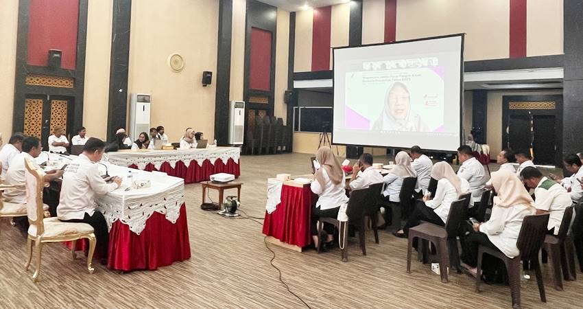 Proses wawancara program PPABK yang diikuti oleh Pemerintah Kota Gorontalo. (Foto: Kominfo)