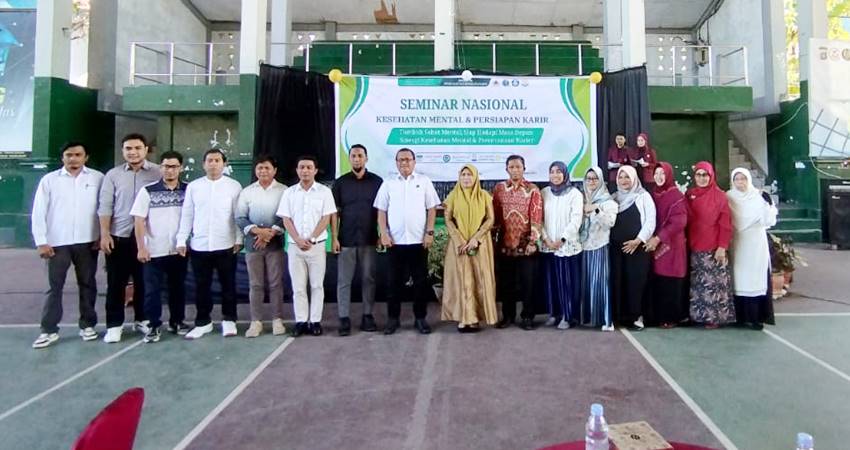 Pelaksanaan seminar tentang pentingnya mental dalam dunia kerja, Senin (26/5/2025) (F. Istimewa)