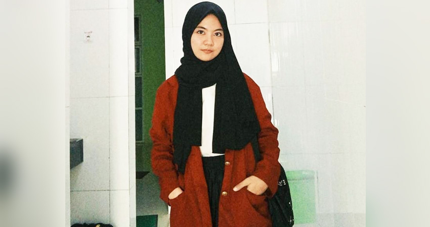 Alya Marwa Kobandaha, Mahasiswi Jurusan Bahasa dan Sastra Indonesia, FSB yang meraih juara cerpen nasional. (F. Istimewa)