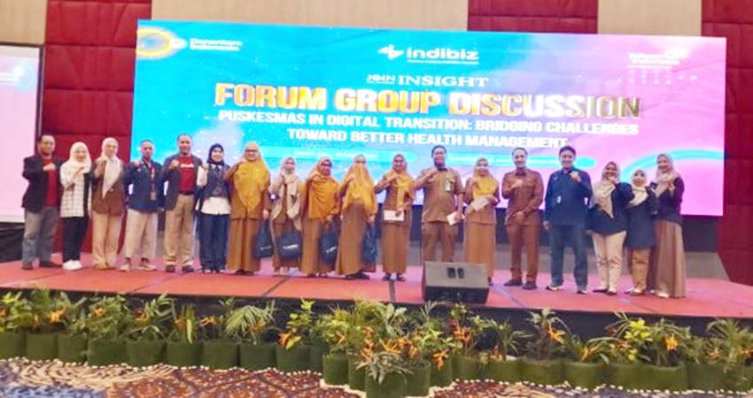 FGD Puskesmas in Digital Transition: Bridging Challenges Toward Better Health Management, Senin (23/6). (foto : dok / telkom)